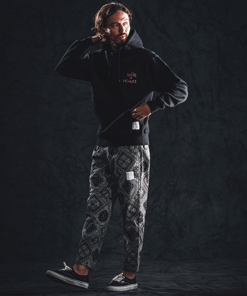 wjk reluxe(ダブルジェーケーリラックス)の「mpa4023-heavy sweat parka パーカー(WR26S-21)(パーカー・メンズ・ブラック/ホワイト/ネイビー・XL/L/M/S)」の6枚目の写真