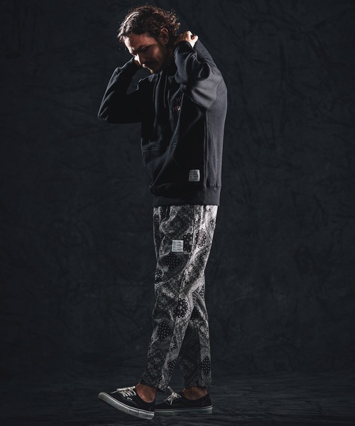 wjk reluxe(ダブルジェーケーリラックス)の「mpa4023-heavy sweat parka パーカー(WR26S-21)(パーカー・メンズ・ブラック/ホワイト/ネイビー・XL/L/M/S)」の8枚目の写真