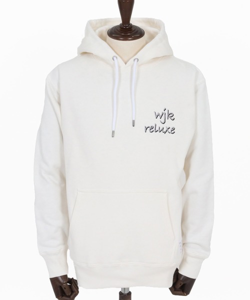 wjk reluxe(ダブルジェーケーリラックス)の「mpa4023-heavy sweat parka パーカー(WR26S-21)(パーカー・メンズ・ブラック/ホワイト/ネイビー・XL/L/M/S)」の17枚目の写真