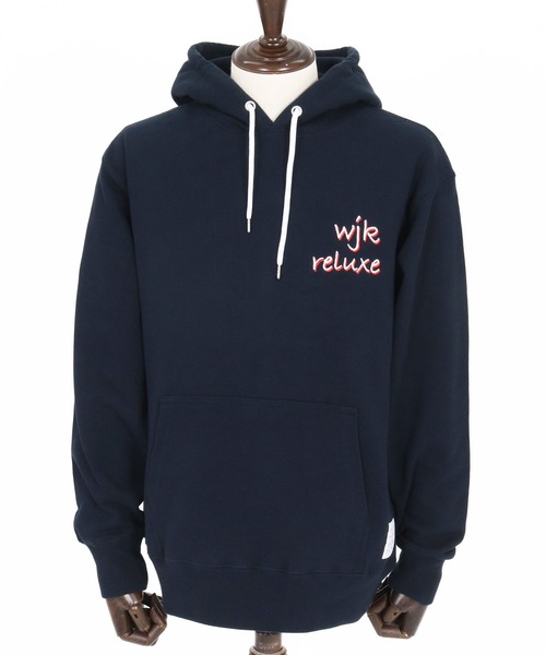 wjk reluxe(ダブルジェーケーリラックス)の「mpa4023-heavy sweat parka パーカー(WR26S-21)(パーカー・メンズ・ブラック/ホワイト/ネイビー・XL/L/M/S)」の19枚目の写真