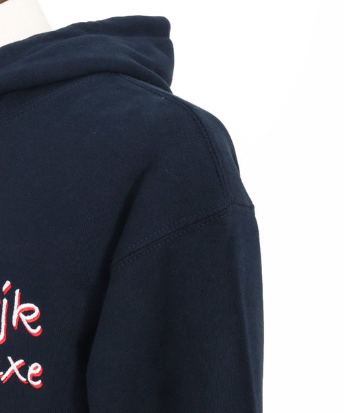 wjk reluxe(ダブルジェーケーリラックス)の「mpa4023-heavy sweat parka パーカー(WR26S-21)(パーカー・メンズ・ブラック/ホワイト/ネイビー・XL/L/M/S)」の22枚目の写真