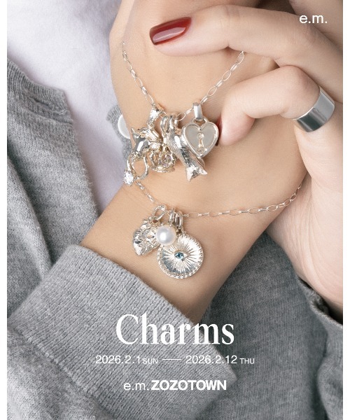 ◇Charms◇ハートキーホールチャーム/鍵/レディース/メンズ/期間限定