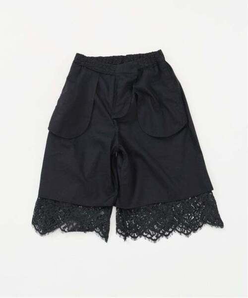 VERMEIL par iena（ヴェルメイユパーイエナ）の「《追加2》リバーレースショートパンツ（その他パンツ・レディース・ブラック・36/40/38）」の15枚目の写真