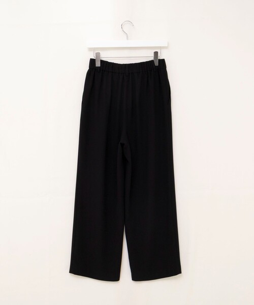 NOLLEY’S（ノーリーズ）の「《セットアップ対応》ウォッシャブルストレッチジョーゼットイージーワイドパンツ（その他パンツ・レディース・ネイビー/ブラック・38/36/34）」の13枚目の写真