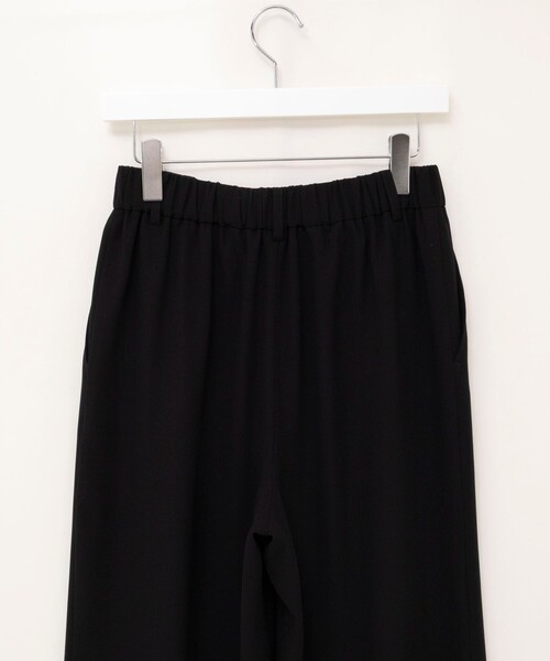 NOLLEY’S（ノーリーズ）の「《セットアップ対応》ウォッシャブルストレッチジョーゼットイージーワイドパンツ（その他パンツ・レディース・ネイビー/ブラック・38/36/34）」の10枚目の写真