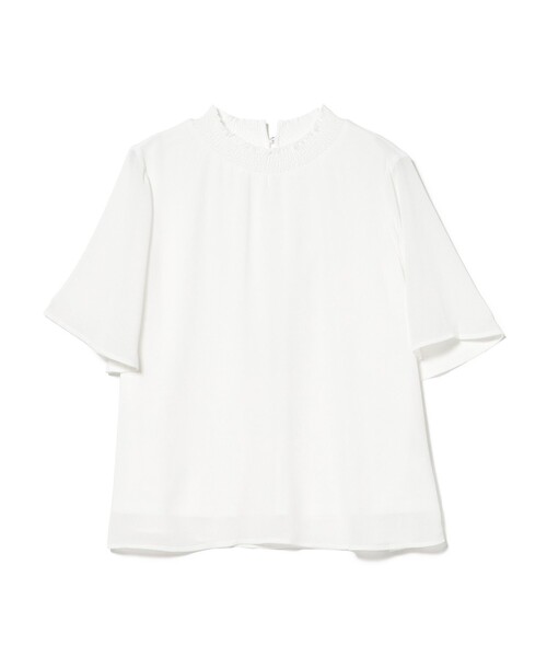 BEAMS HEART(ビームスハート)の「楊柳 ハイネック プルオーバー(シャツ/ブラウス・レディース・ネイビー/ケリーグリーン/ホワイト系その他5/グレー・FREE)」の13枚目の写真