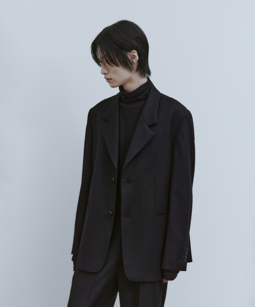 YOUTH(ユース)の「Notched Collar Jacket - Black(テーラードジャケット・レディース・その他・MEDIUM)」の1枚目の写真