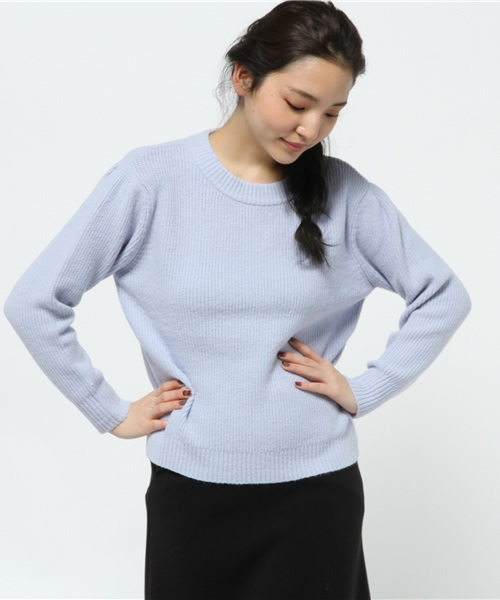 Kastane(カスタネ)の「モチモチ畦プルオーバー(ニット/セーター・レディース・キャメル/ピンク/カーキ/サックスブルー・FREE)」の16枚目の写真