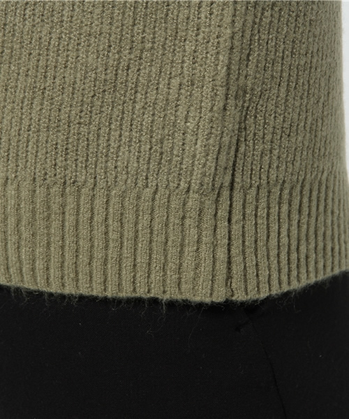 Kastane(カスタネ)の「モチモチ畦プルオーバー(ニット/セーター・レディース・キャメル/ピンク/カーキ/サックスブルー・FREE)」の10枚目の写真