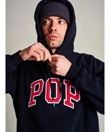 POP TRADING COMPANY | Pop Trading Company/ポップトレーディングカンパニー フリース POP ARCH HOODED(パーカー)