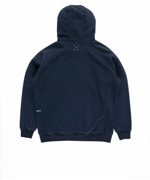 POP TRADING COMPANY（ポップトレーディングカンパニー）の「Pop Trading Company/ポップトレーディングカンパニー フリース POP ARCH HOODED（パーカー・メンズ・ネイビー・M/L）」の6枚目の写真