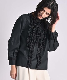 RAW FUDGE（ローファッジ）の「ランダムキュプラフリルブラウス（シャツ/ブラウス）」