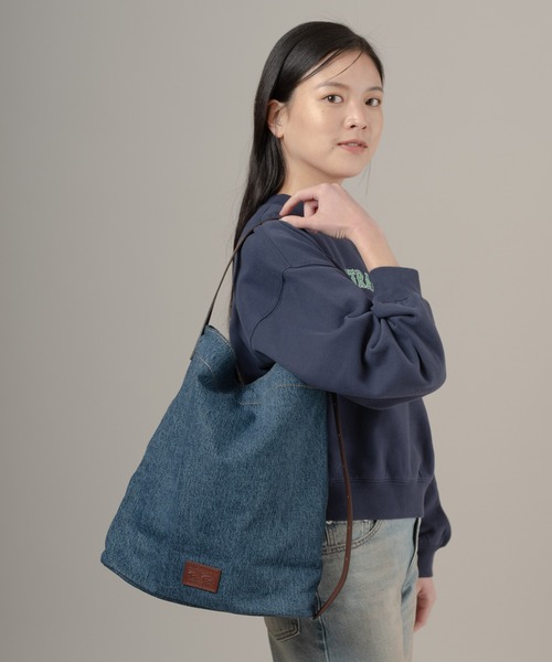 Levi's(リーバイス)の「Levi's/リーバイス ヘリテージ ミディアム トートバッグ(トートバッグ・レディース・ダークインディゴブルー・OS)」の1枚目の写真