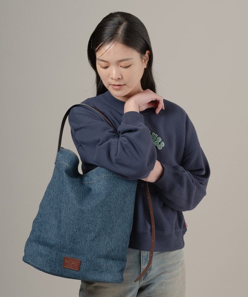 Levi's(リーバイス)の「Levi's/リーバイス ヘリテージ ミディアム トートバッグ(トートバッグ・レディース・ダークインディゴブルー・OS)」の2枚目の写真