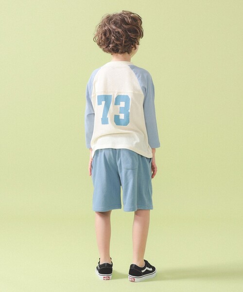 こども ビームス（コドモビームス）の「【別注】DISCUS ATHLETIC / 長袖 ラグラン スリーブ Tシャツ 2026SS（100～150cm）（Tシャツ/カットソー・キッズ・オレンジ/ライトブルー・L(140-150㎝)/M(120-130㎝)/S(100-110㎝)）」の15枚目の写真