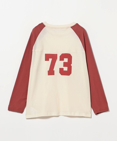 こども ビームス（コドモビームス）の「【別注】DISCUS ATHLETIC / 長袖 ラグラン スリーブ Tシャツ 2026SS（100～150cm）（Tシャツ/カットソー・キッズ・オレンジ/ライトブルー・L(140-150㎝)/M(120-130㎝)/S(100-110㎝)）」の17枚目の写真