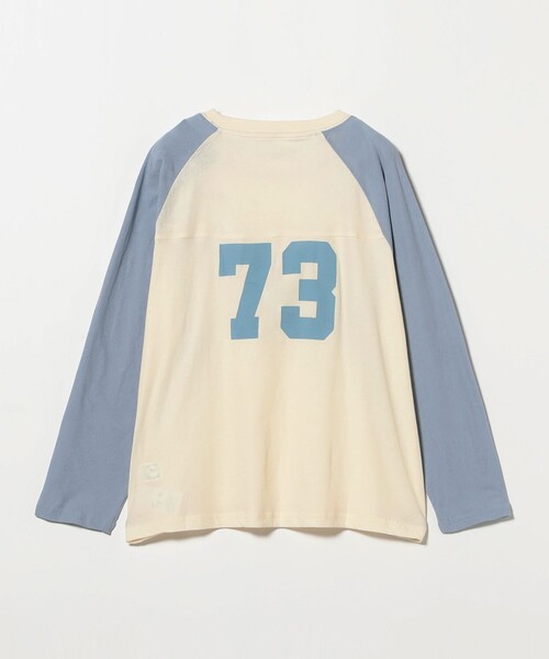 こども ビームス（コドモビームス）の「【別注】DISCUS ATHLETIC / 長袖 ラグラン スリーブ Tシャツ 2026SS（100～150cm）（Tシャツ/カットソー・キッズ・オレンジ/ライトブルー・L(140-150㎝)/M(120-130㎝)/S(100-110㎝)）」の22枚目の写真