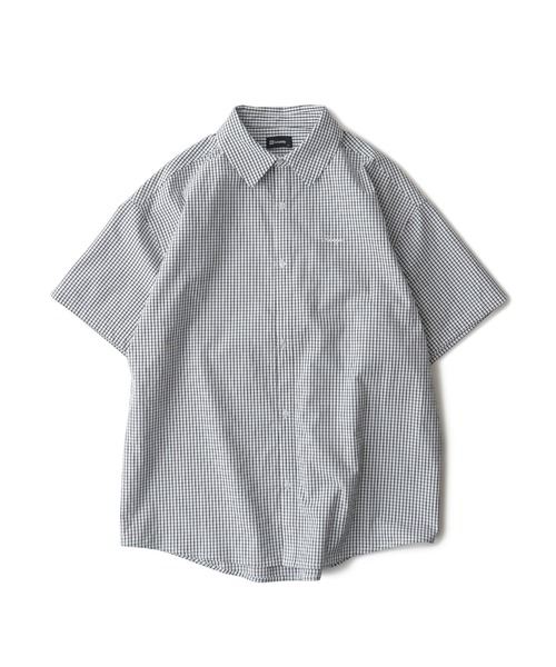 Subciety(サブサエティ)の「Essential mini check shirt(シャツ/ブラウス・メンズ・ホワイト/ブラック/ブルー・X-SMALL/SMALL/MEDIUM/LARGE/X-LARGE/XX-LARGE)」の10枚目の写真