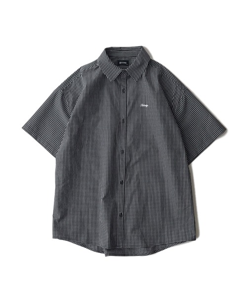 Subciety(サブサエティ)の「Essential mini check shirt(シャツ/ブラウス・メンズ・ホワイト/ブラック/ブルー・X-SMALL/SMALL/MEDIUM/LARGE/X-LARGE/XX-LARGE)」の11枚目の写真
