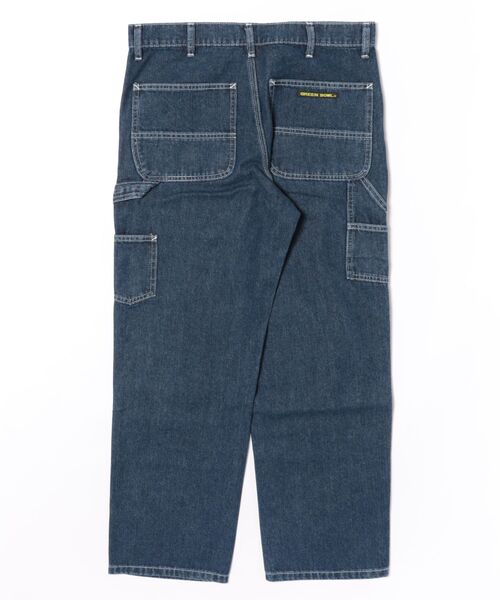 GREEN BOWL（グリーンボウル）の「グリーンボウル【GREEN BOWL】Double Knee Pants（デニムパンツ・メンズ・インディゴブルー・30inch）」の7枚目の写真