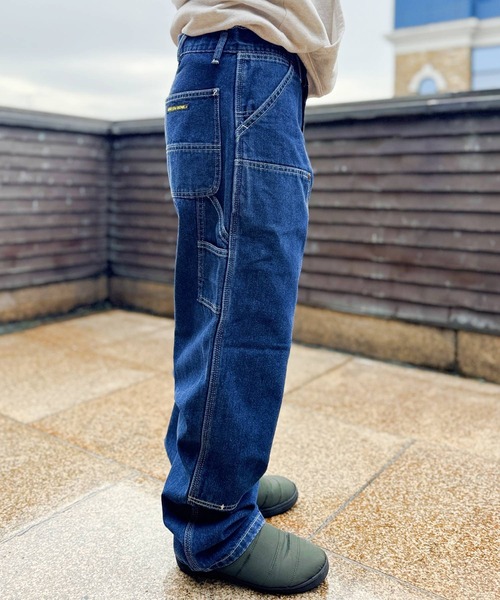 GREEN BOWL（グリーンボウル）の「グリーンボウル【GREEN BOWL】Double Knee Pants（デニムパンツ・メンズ・インディゴブルー・30inch）」の6枚目の写真
