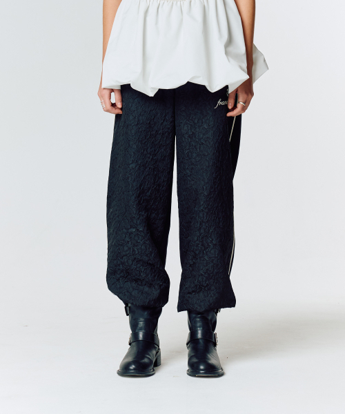 LARTIGENT(ラーティゼン)の「L15 JAQUARD TRACK PANTS(BLACK)(その他パンツ・レディース・その他・FREE)」の5枚目の写真