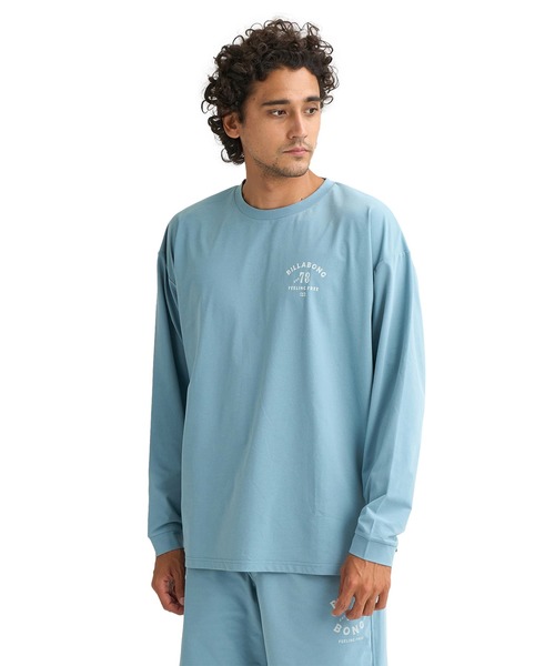 BILLABONG(ビラボン)の「BILLABONG メンズ PEACH SOFTTY LS 長袖サーフTシャツ 【2026年春夏モデル】 BG011865(Tシャツ/カットソー・メンズ・ライトブルー/ストーン/スミクロ・L/M)」の3枚目の写真