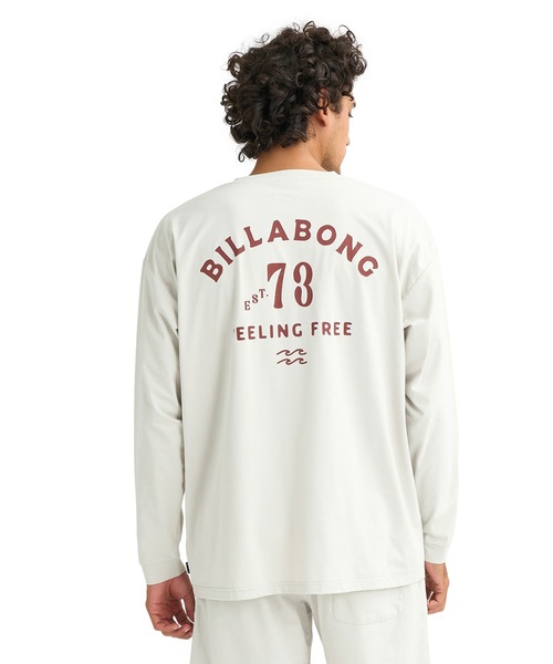 BILLABONG(ビラボン)の「BILLABONG メンズ PEACH SOFTTY LS 長袖サーフTシャツ 【2026年春夏モデル】 BG011865(Tシャツ/カットソー・メンズ・ライトブルー/ストーン/スミクロ・L/M)」の4枚目の写真