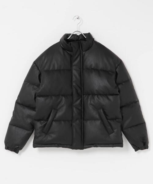 ITEMS URBANRESEARCH(アイテムズ アーバンリサーチ)の「F.L.中綿ハイネックブルゾン(ブルゾン・メンズ・ブラウン/ブラック・MEDIUM/LARGE)」の3枚目の写真