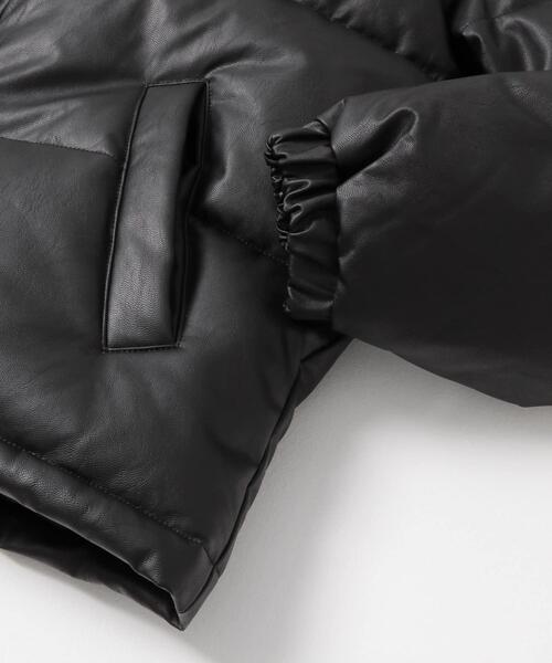 ITEMS URBANRESEARCH(アイテムズ アーバンリサーチ)の「F.L.中綿ハイネックブルゾン(ブルゾン・メンズ・ブラウン/ブラック・MEDIUM/LARGE)」の4枚目の写真