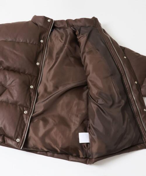 ITEMS URBANRESEARCH(アイテムズ アーバンリサーチ)の「F.L.中綿ハイネックブルゾン(ブルゾン・メンズ・ブラウン/ブラック・MEDIUM/LARGE)」の7枚目の写真