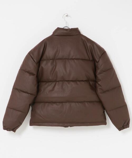 ITEMS URBANRESEARCH(アイテムズ アーバンリサーチ)の「F.L.中綿ハイネックブルゾン(ブルゾン・メンズ・ブラウン/ブラック・MEDIUM/LARGE)」の8枚目の写真