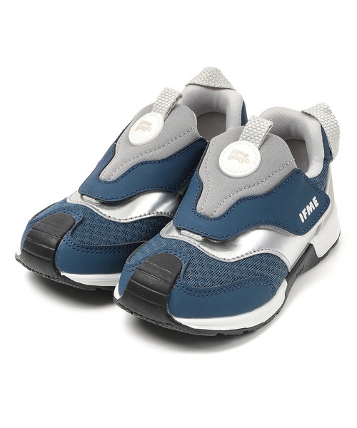 IFME(イフミー)の「KIDS|IFME joob patto 脱ぎ履き簡単 ベーシックスニーカー(スニーカー・キッズ・ブラック/ピンク/ネイビー・20.0cm/20.5cm/21.0cm/15.0cm/15.5cm/16.0cm/16.5cm/17.0cm/17.5cm/18.0cm/18.5cm/19.0cm/19.5cm)」の3枚目の写真