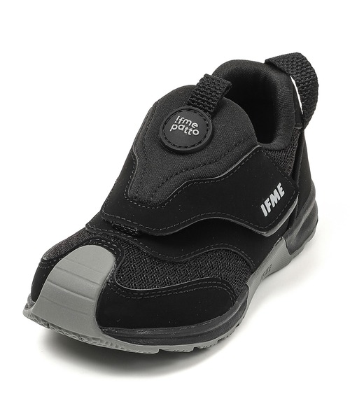 IFME(イフミー)の「KIDS|IFME joob patto 脱ぎ履き簡単 ベーシックスニーカー(スニーカー・キッズ・ブラック/ピンク/ネイビー・20.0cm/20.5cm/21.0cm/15.0cm/15.5cm/16.0cm/16.5cm/17.0cm/17.5cm/18.0cm/18.5cm/19.0cm/19.5cm)」の5枚目の写真