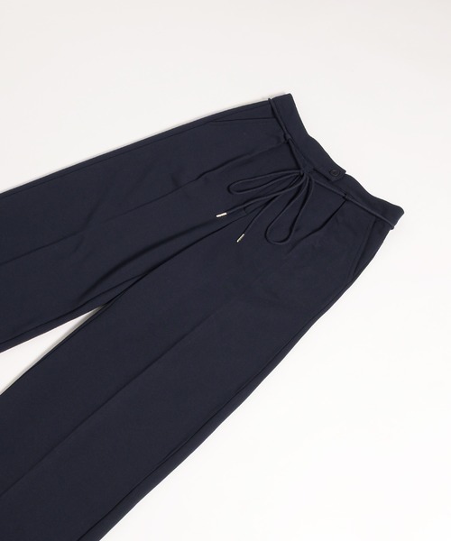 MUHET（ミュエータ）の「sweat slacks pants / スウェットスラックスパンツ（スウェットパンツ・レディース・ネイビー/杢グレー・LARGE/MEDIUM/SMALL）」の20枚目の写真