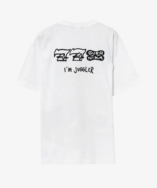 ROYAL FLASH（ロイヤルフラッシュ）の「guernika/ゲルニカ/×JUGGLER JUGMMY Paint T-Shirt / White（Tシャツ/カットソー・メンズ・その他24・2XL/L）」の2枚目の写真