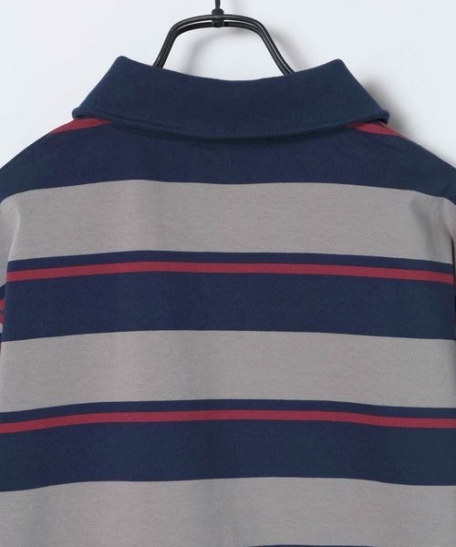 JEANASIS（ジーナシス）の「アソートボーダーポロLS/650641（ポロシャツ・レディース・ネイビー系/グレー系その他/ブラウン系その他・FREE）」の12枚目の写真