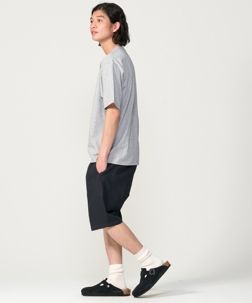 KRIFF MAYER(クリフメイヤー)の「【接触冷感・汗染み防止・防汚・吸水速乾】ウェットプロテクトTシャツ(アフロカレッジ)(Tシャツ/カットソー・メンズ・ブラック/グレー/オフホワイト/ブラウン・MEDIUM/X-LARGE/LARGE)」の7枚目の写真