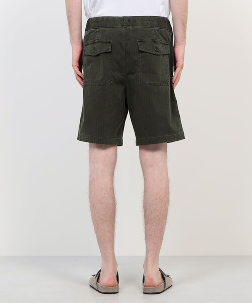 JAMES PERSE(ジェームスパース)の「ヘリンボーンツイルユーティリティショートパンツ MHBS4302(その他パンツ・メンズ・グリーン/ベージュ・1/2/0/3)」の6枚目の写真
