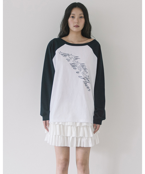 HAVISM(ヘビズム)の「LVER BOAT NECK RAGLAN L/S TEE(WHITE)(Tシャツ/カットソー・レディース・その他・ONE SIZE)」の6枚目の写真