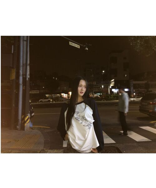HAVISM(ヘビズム)の「LVER BOAT NECK RAGLAN L/S TEE(WHITE)(Tシャツ/カットソー・レディース・その他・ONE SIZE)」の3枚目の写真