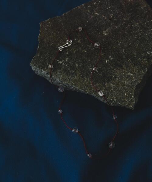 SMELLY（スメリー）の「SMELLY so’　crystal necklace（ネックレス・レディース・クリア・-）」の3枚目の写真