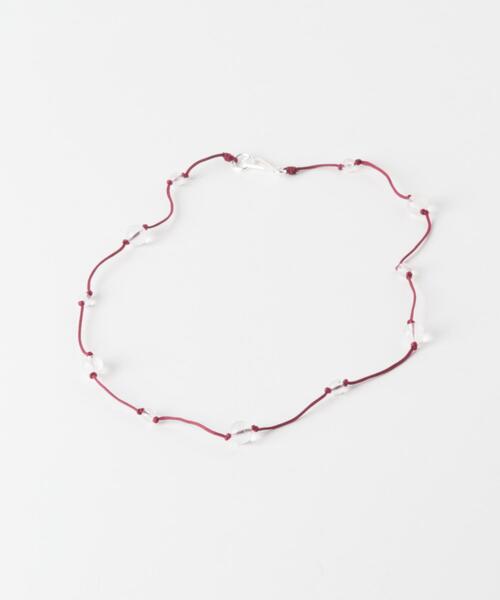 SMELLY（スメリー）の「SMELLY so’　crystal necklace（ネックレス・レディース・クリア・-）」の7枚目の写真