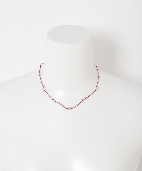 SMELLY（スメリー）の「SMELLY so’　crystal necklace（ネックレス・レディース・クリア・-）」の8枚目の写真