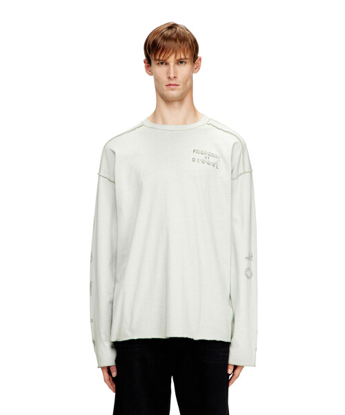 メンズ 長袖Tシャツ T-LOOK-LS（Tシャツ/カットソー）｜DIESEL