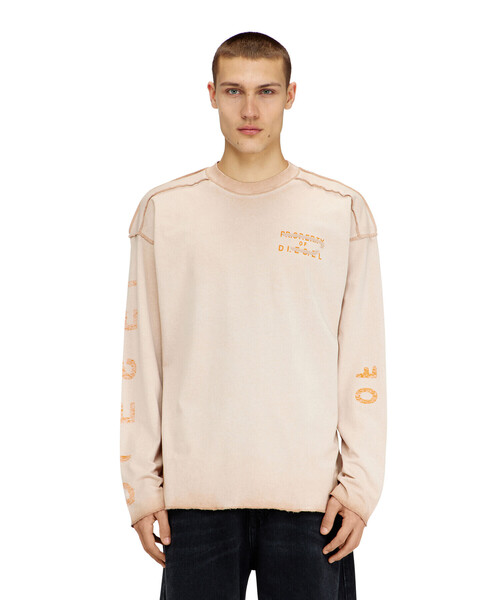 メンズ 長袖Tシャツ T-LOOK-LS（Tシャツ/カットソー）｜DIESEL