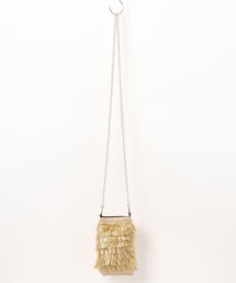 Benelli Montacone（ベネリモンタコーネ）の「【Benelli Montacone】フリンジポシェショルダーバッグ（ショルダーバッグ）」