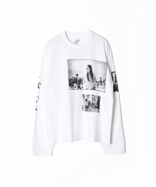 HOLIDAY(ホリデイ)の「SUPER FINE DRY L/S T-SHIRT (Joe Szabo) スーパーファインドライロングスリーブTシャツ (ジョセフスザボ)(Tシャツ/カットソー・レディース・ホワイト・XL)」の1枚目の写真