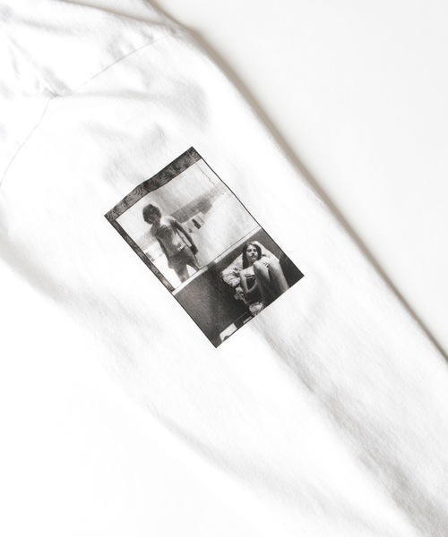HOLIDAY(ホリデイ)の「SUPER FINE DRY L/S T-SHIRT (Joe Szabo) スーパーファインドライロングスリーブTシャツ (ジョセフスザボ)(Tシャツ/カットソー・レディース・ホワイト・XL)」の4枚目の写真