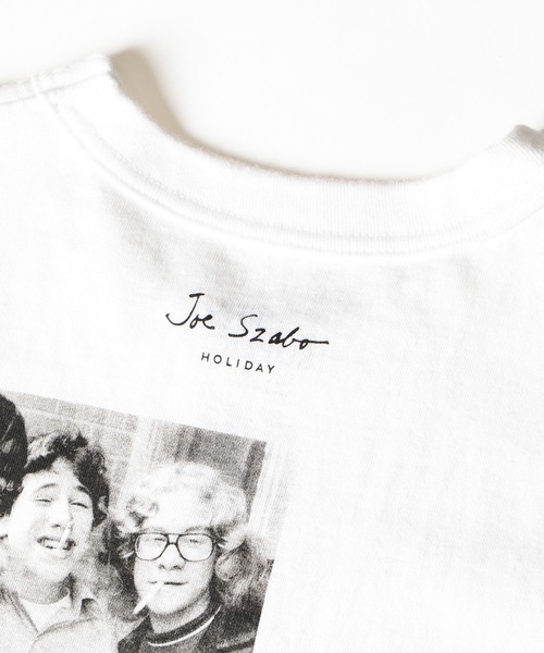 HOLIDAY(ホリデイ)の「SUPER FINE DRY L/S T-SHIRT (Joe Szabo) スーパーファインドライロングスリーブTシャツ (ジョセフスザボ)(Tシャツ/カットソー・レディース・ホワイト・XL)」の7枚目の写真